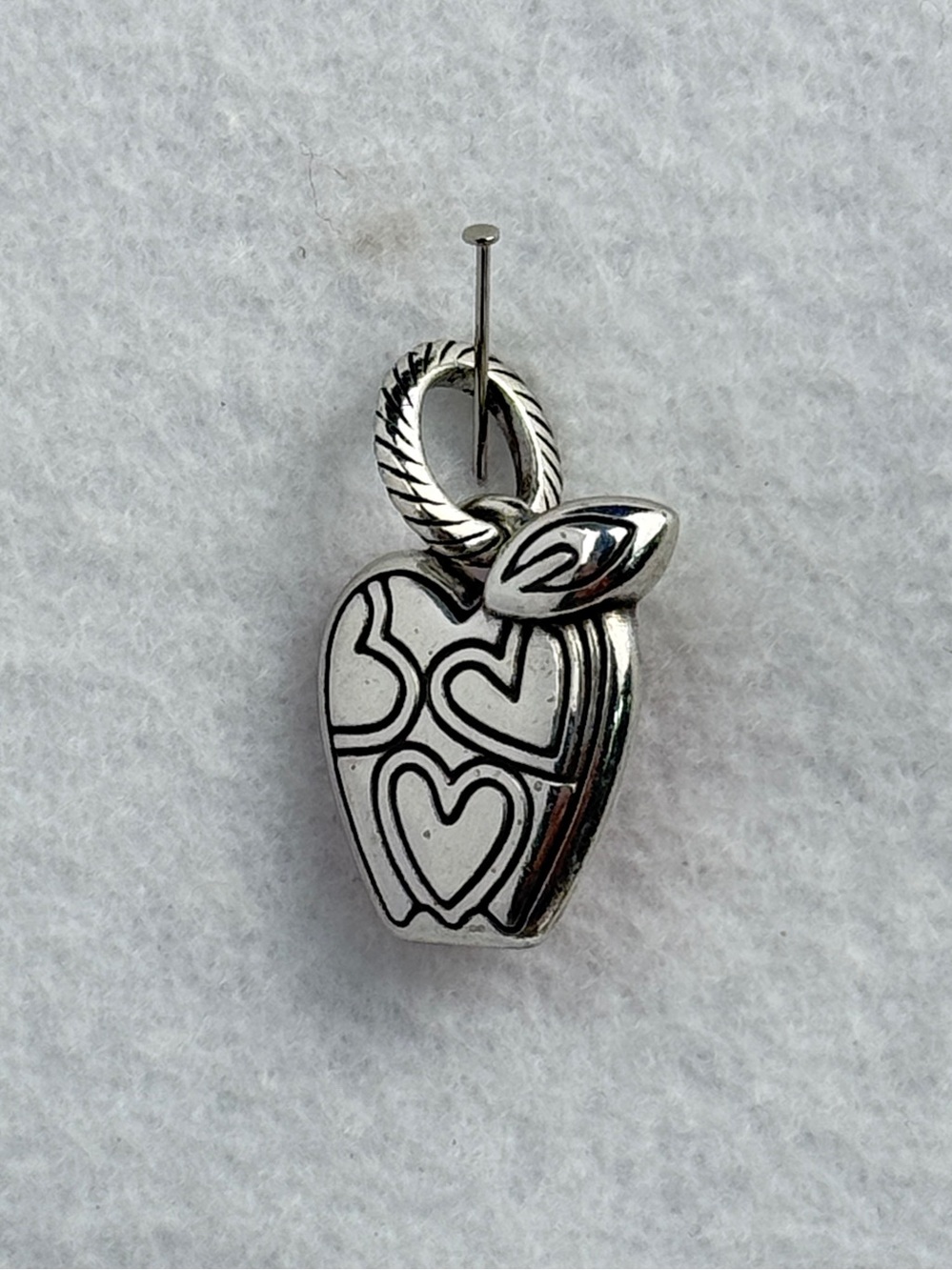 Brighton Red Apple Dangle Charm - Picture 2 of 2